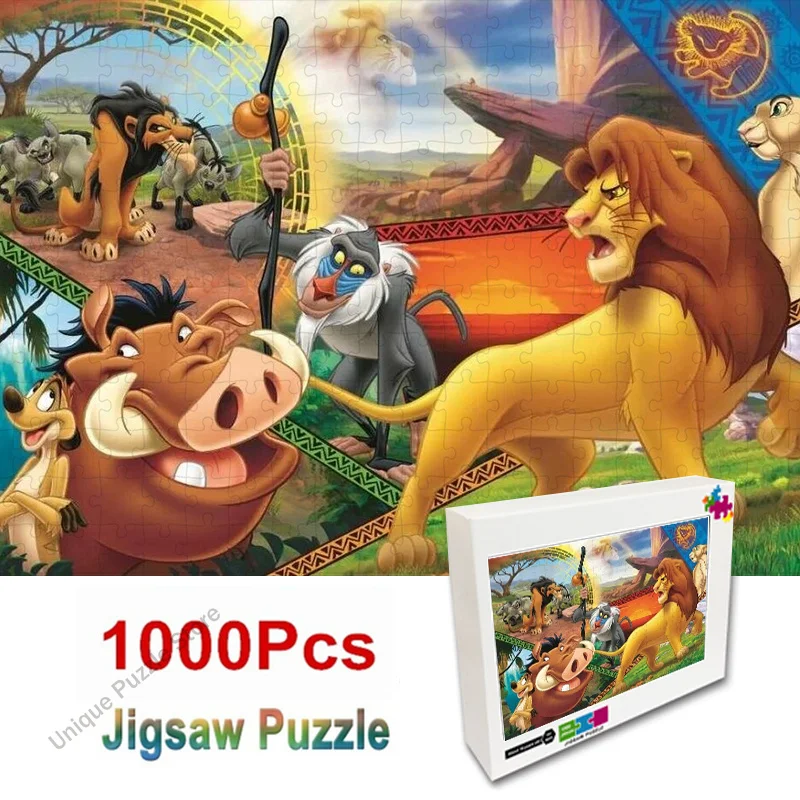 o rei leão, jogo de quebra-cabeça - puzzle online