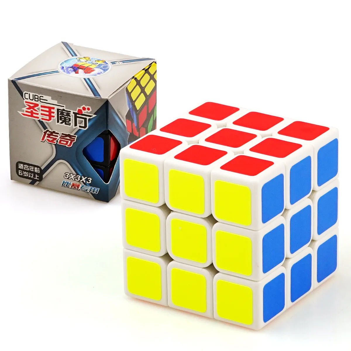 Em promoção! 3x3x3 Velocidade Cubo Mágico Profissional Cubos
