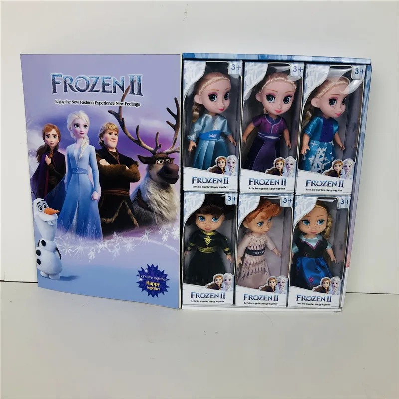 Bonecas Frozen 2 Princesa Anna Elsa Para Meninas Brinquedos Princesa Anna Elsa  Bonecas Brinquedos