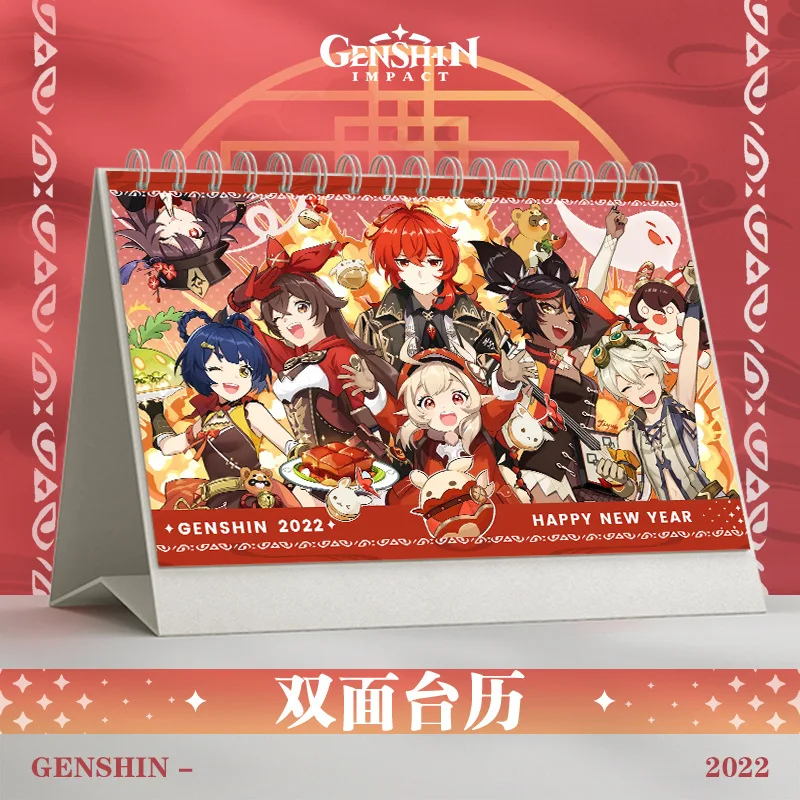 Calendário 2023 - Genshin Impact