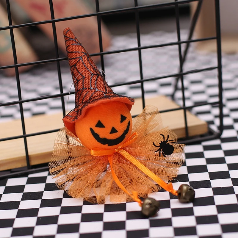 Abóbora Mini Pelúcia,Abóbora Halloween com Detalhe e Gráfico