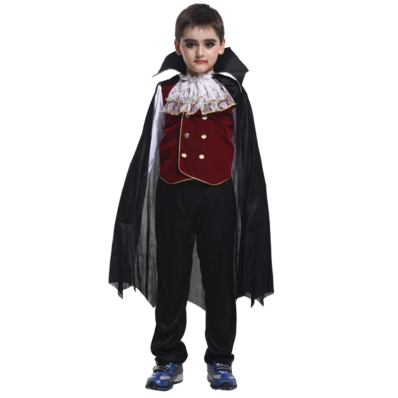 Conjunto Fantasia Infantil Unissex Vampiro - Bem vestir