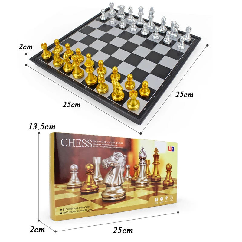 Tabuleiro especial de dobramento da aula de xadrez chinês