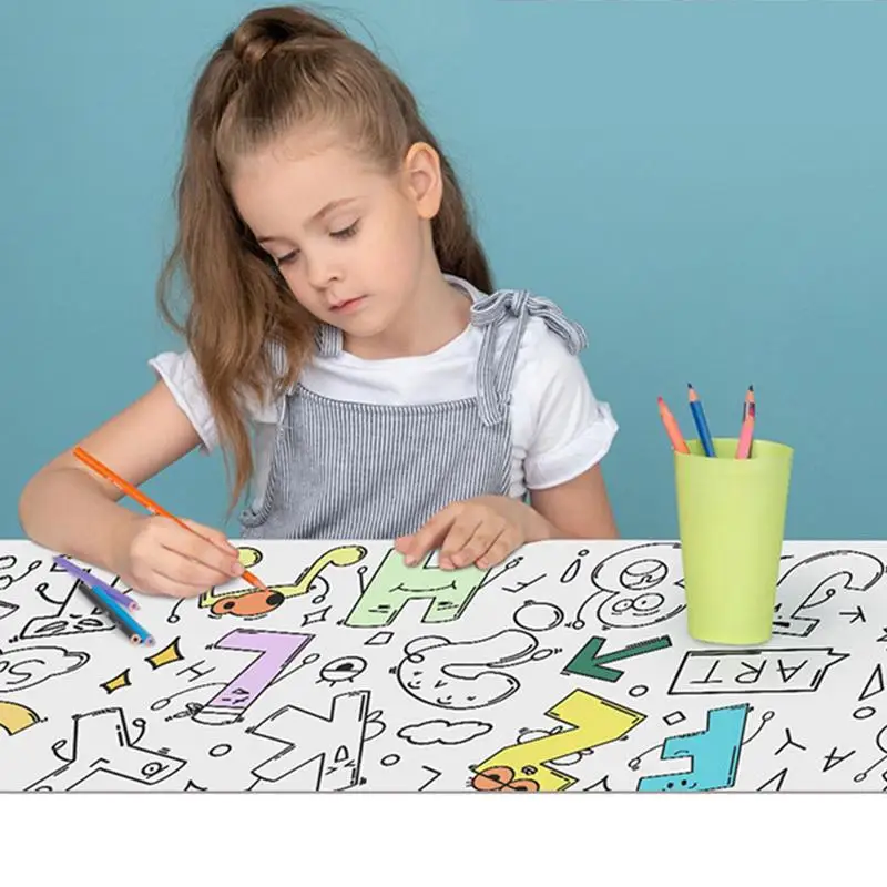 papel desenho - papel para colorir gigante para crianças - Desenhos para  colorir mesa com padrões diferentes, folhas para colorir para atividades  artísticas, Sritob