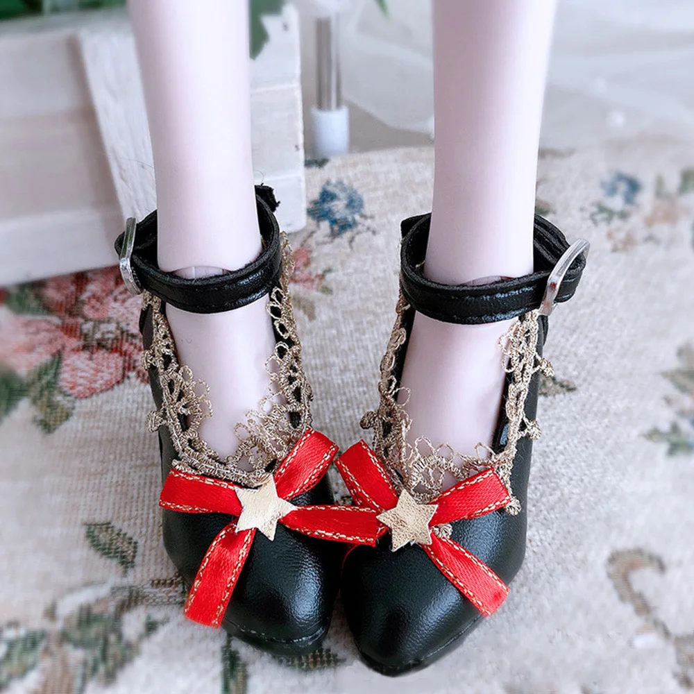 Compre 60 pares/set moda sandálias de salto alto sapatos de boneca para  bonecas barbie roupa vestido presente de natal brinquedo da menina