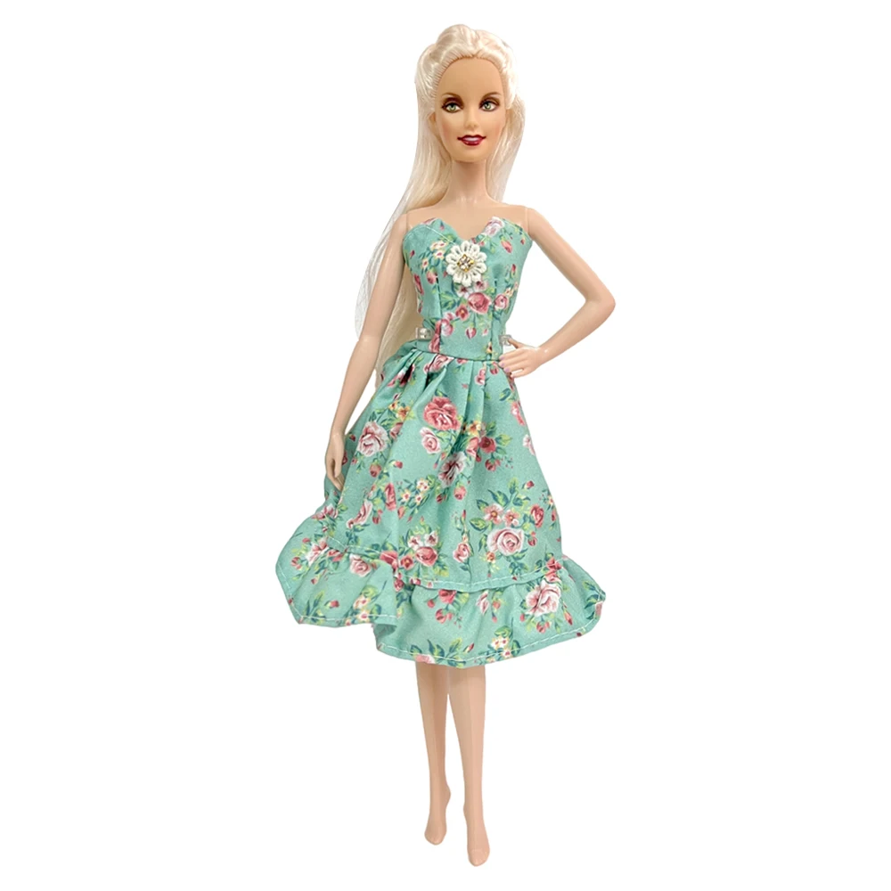 NK-Conjunto de roupas Barbie Boneca, vestido de festa para Barbie e 1/6 BJD  Blythe Boneca acessórios, saia da moda, 1 conjunto