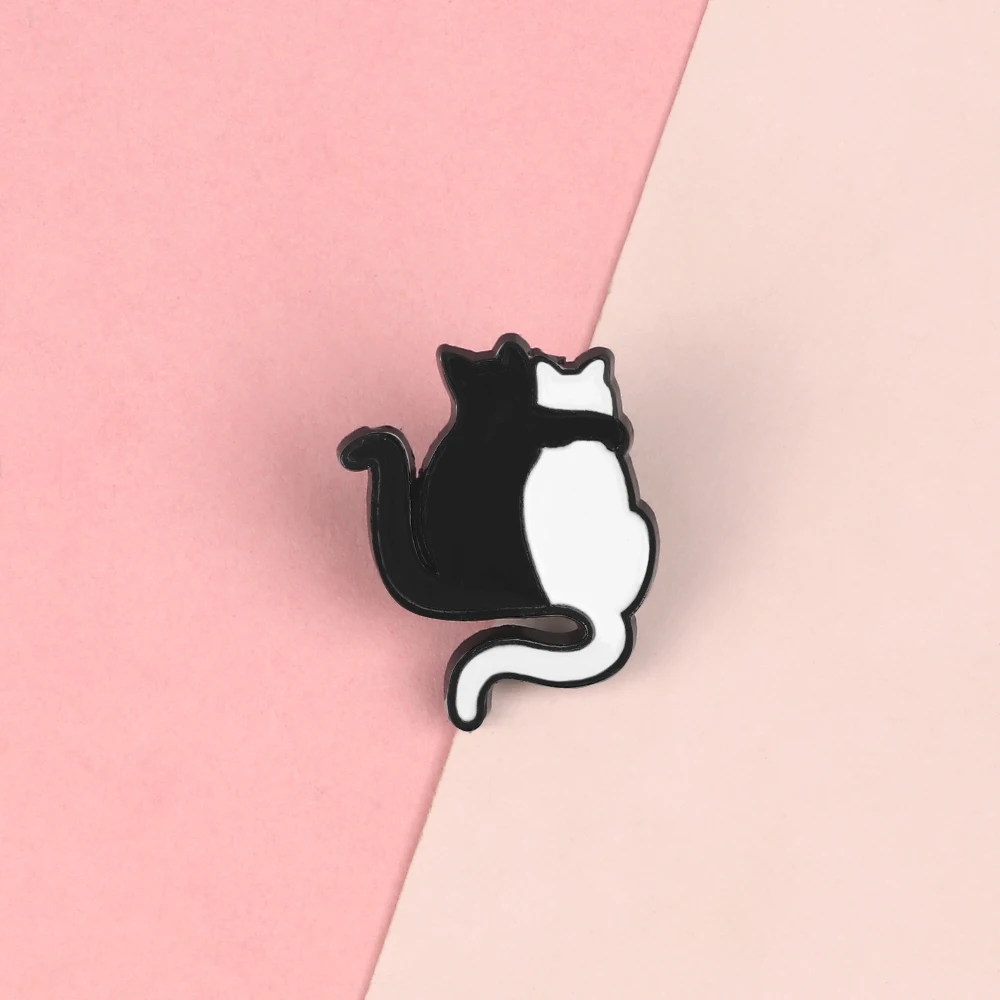 Série de jogos femininos Broche de liga de gato fofo rosa bonito