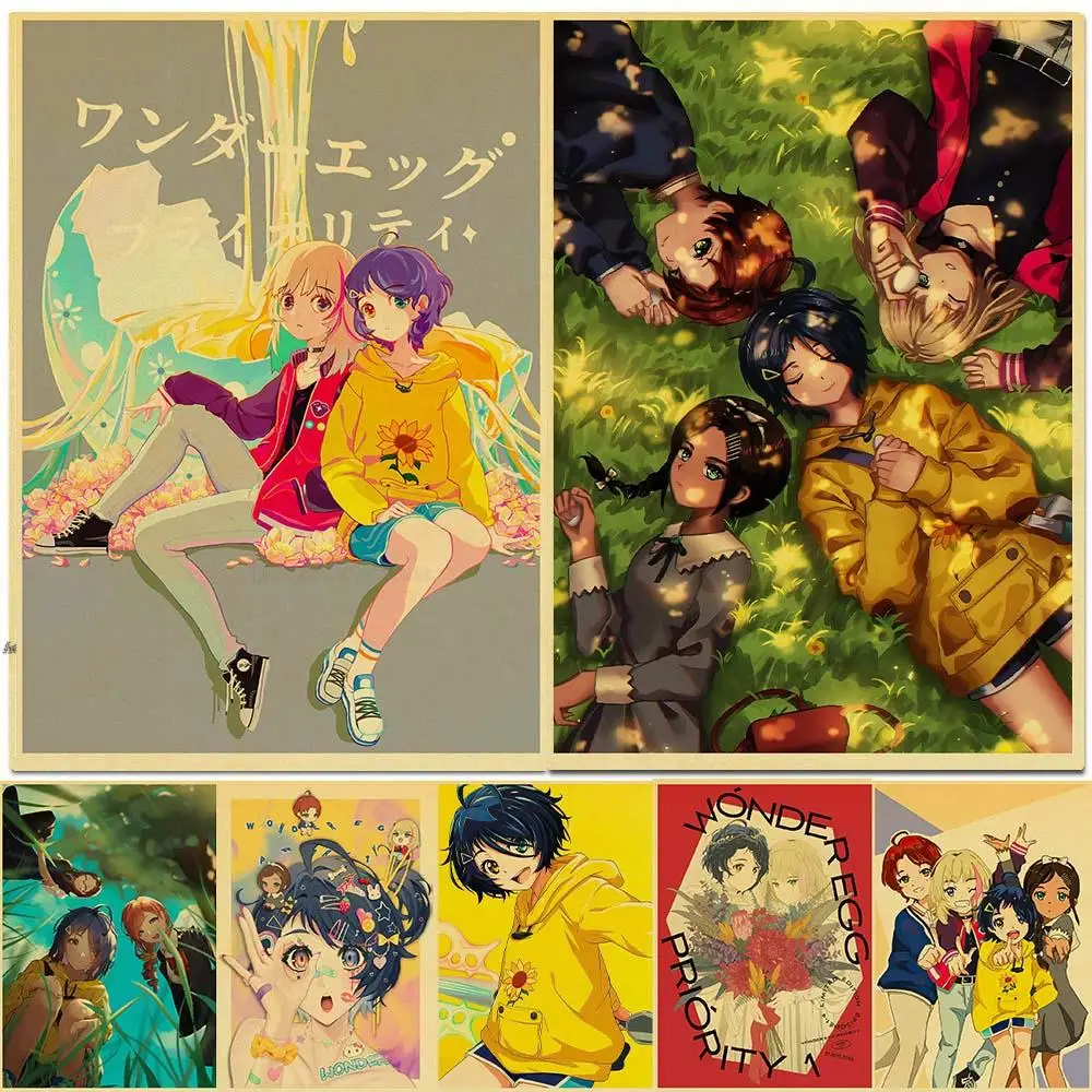 Clássico Anime Banana Fish Poster Retro, Papel Kraft, DIY, Vintage, Casa,  Quarto, Bar, Café, Arte Estética