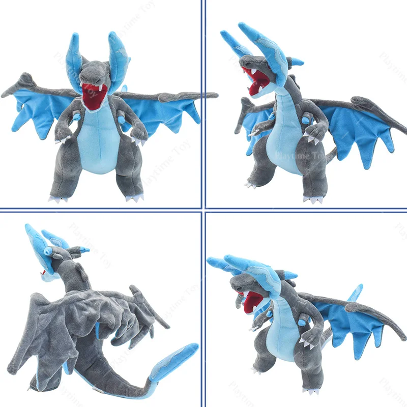 Pokémon fogo-respiração dragão brinquedo de pelúcia mega fogo-respiração  dragão y forma fogo-respiração dragão boneca de brinquedo das crianças  boneca de pano - AliExpress