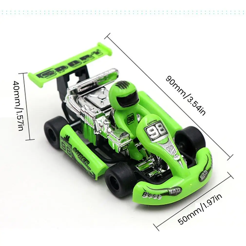 Kit 4 Brinquedo Carrinho De Corrida Formula 1 A Fricção em