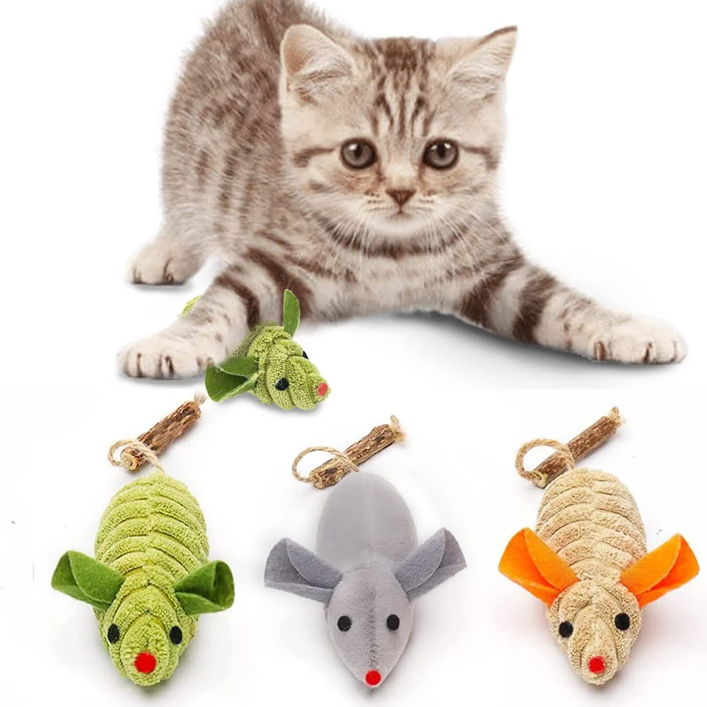 Brinquedo Catnip 5 Peças Brinquedo para Mastigar Gato Resistente a Mordidas  Brinquedos Catnip para Gatos Desenho Animado Cheio de Catnip Ratos G