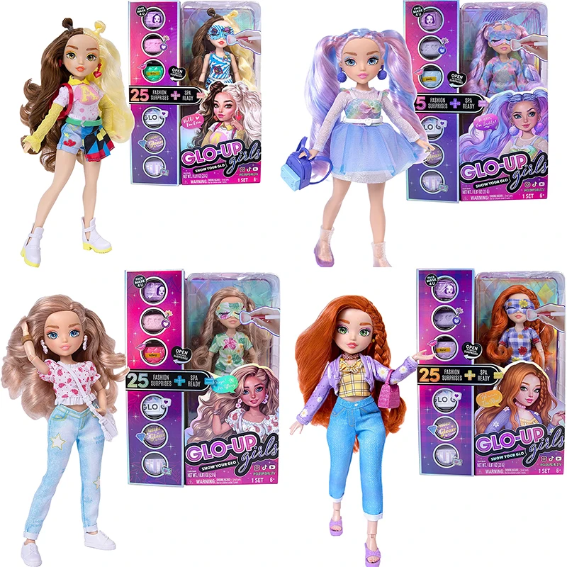 Bonecas em miniatura para Barbie, Kawaii Itens, Mini Figuras