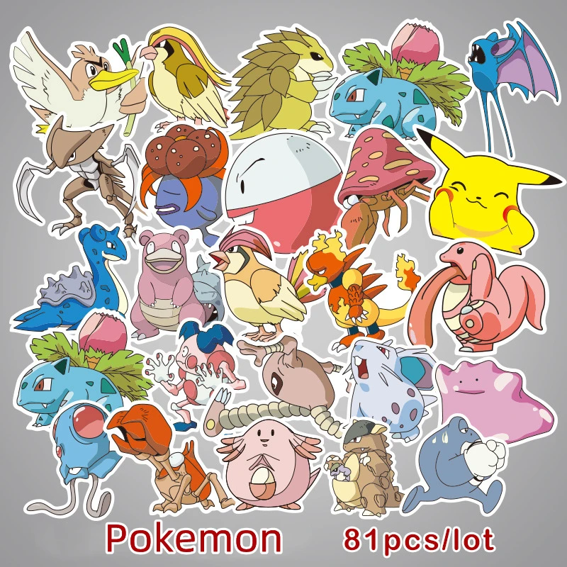 Conjunto personagens Pokémon