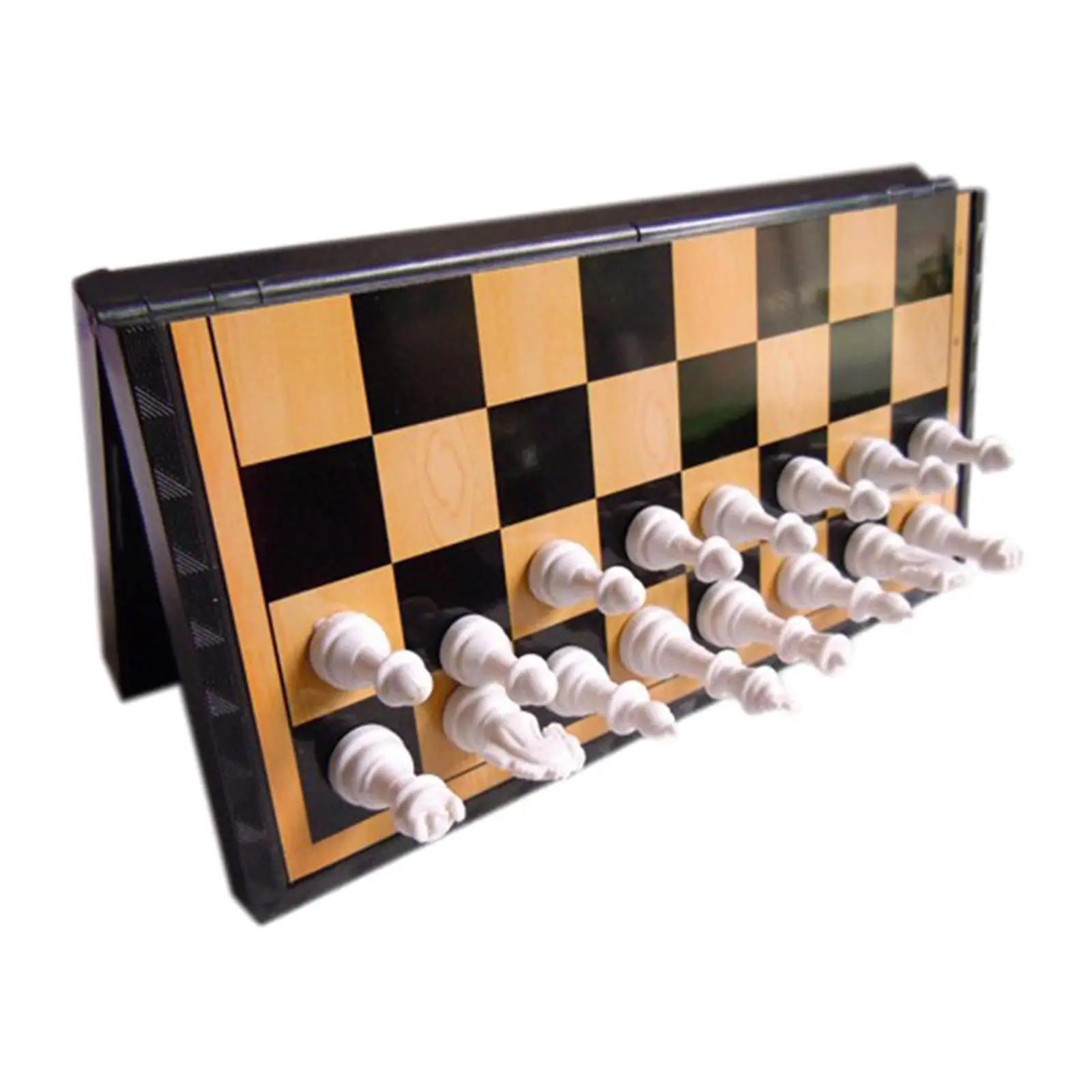 Tabuleiro de dobramento magnético do jogo de xadrez para crianças