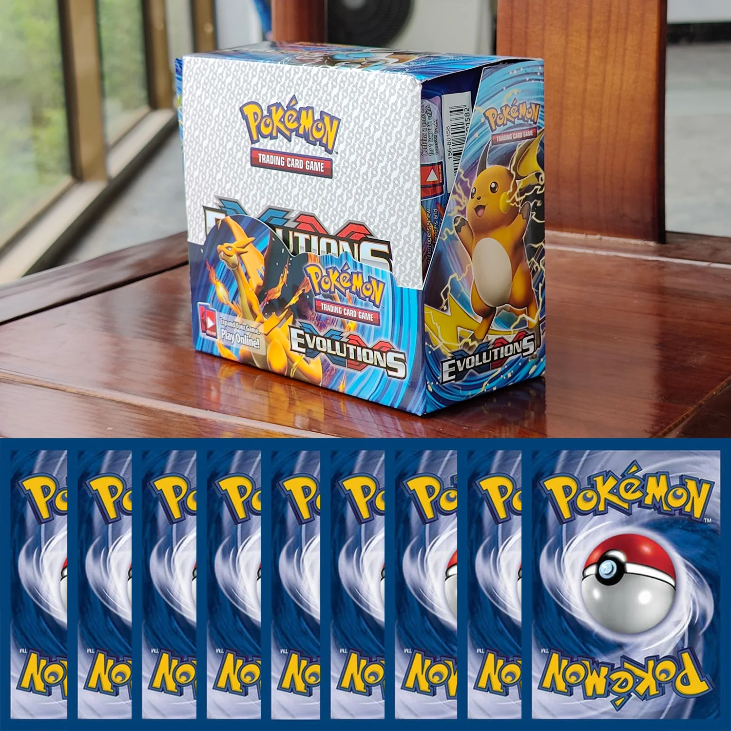 Reforços e conjuntos de cartas de Pokémon TCG