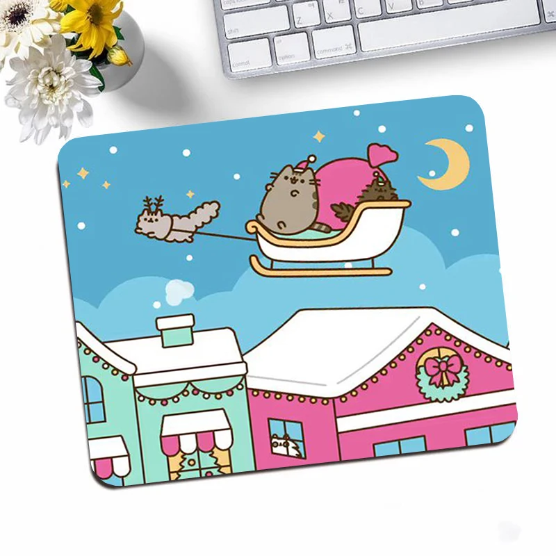 Em promoção! Kawaii Pequeno Dos Desenhos Animados De Pêssego Mochi Gato  Mouse Pad Anime De Jogos Acessórios Teclado Pc Gamer Secretária Tapete  Varmilo Bonito Tapete De Rato Do Portátil