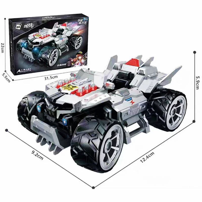 Supercar Racing Modelo de Carro Blocos de Construção Veículos Tijolos  Brinquedos Para Meninos Presente C