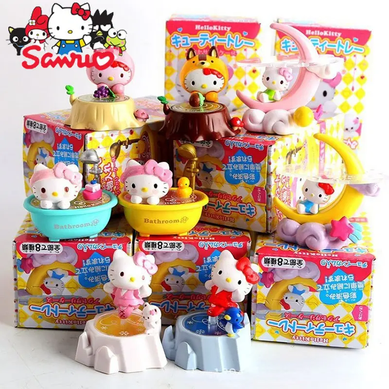 Boneca Hello Kitty, 3D Pintado à Mão, Brinquedo Manual, Desenhos Animados,  Fofos, Estudante, Criança, Ornamento de Mesa Criativo, Decoração, Presente  de Aniversário