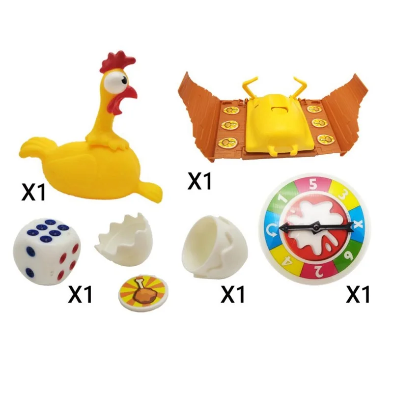 Em promoção! Sorte Da Galinha De Ovos Brinquedo Engraçado Frango Jogo De  Festa De Família Jogo