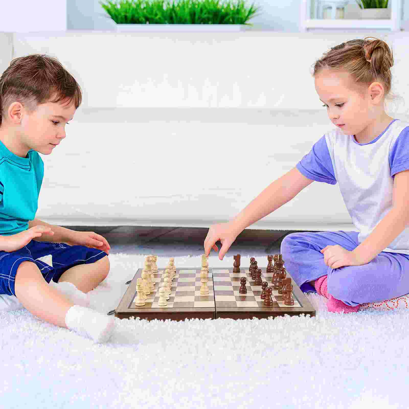 tabuleiro xadrez, Conjuntos xadrez viagem dobráveis portáteis com slots  armazenamento peças - Jogo Tabuleiro Internacional para Crianças Adulto  Riastvy