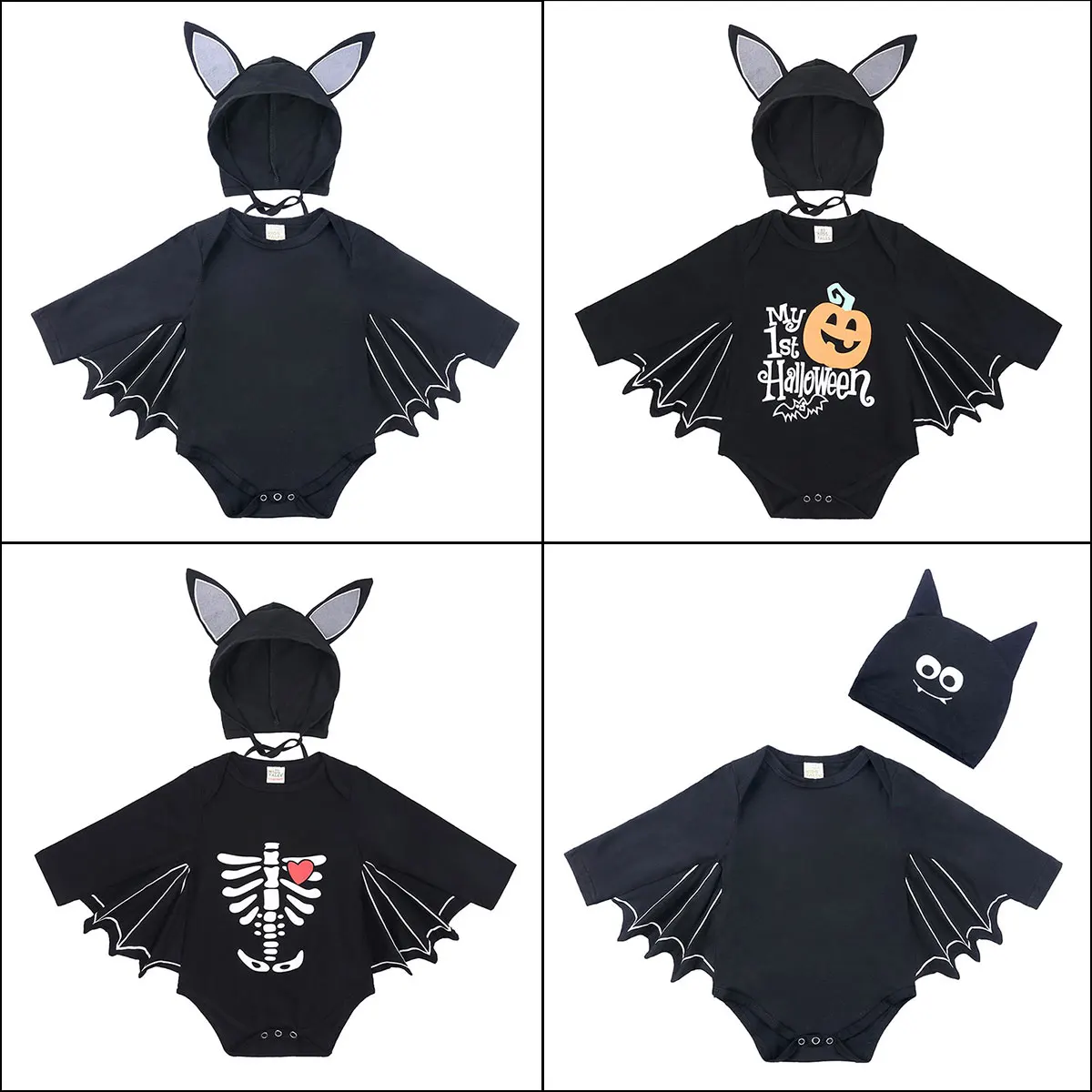 Fantasia Morcego Infantil Menino Halloween