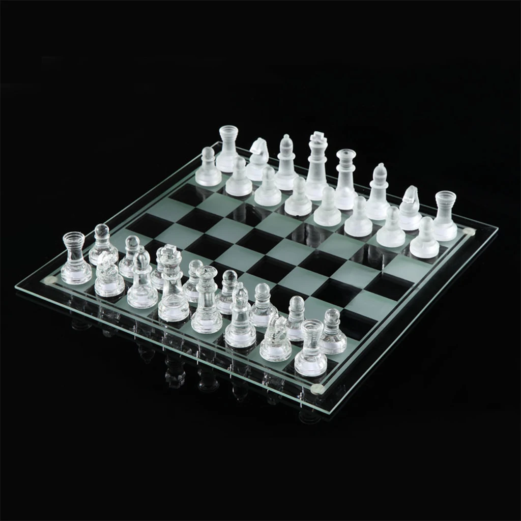 Conjunto de jogo de xadrez de alta qualidade, placa dobrável