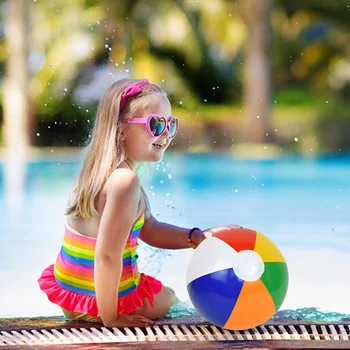 Toyvian 20 Pçs Crianças Favorecem Jogar Bolas Interativas Aniversário Água  Colorida Sopro Ao Ar Livre Cm Pvc Jogos De Bola Praia Verão Para Cima  Brinquedos Festa Natação Inflável Crianças