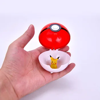 1 Pç Brinquedos Pokemon Pokeball Pop-Up Elf Pokébola De Brinquedo